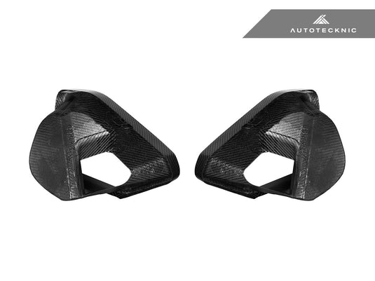 BMW G06 X6 M - Sport LCI - Carbon Fiber Front Bumper Air Vent Set - FSPE