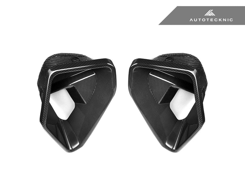 Load image into Gallery viewer, BMW G06 X6 M - Sport LCI - Carbon Fiber Front Bumper Air Vent Set - FSPE
