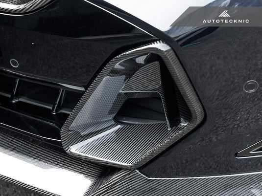 BMW G06 X6 M - Sport LCI - Carbon Fiber Front Bumper Air Vent Set - FSPE