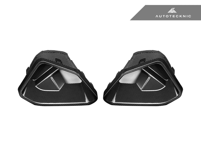 Load image into Gallery viewer, BMW G06 X6 M - Sport LCI - Carbon Fiber Front Bumper Air Vent Set - FSPE
