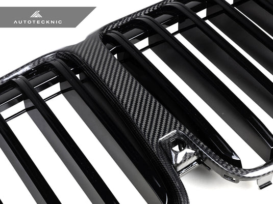 BMW G07 X7 LCI - Dry Carbon Fiber Front Grilles - FSPE