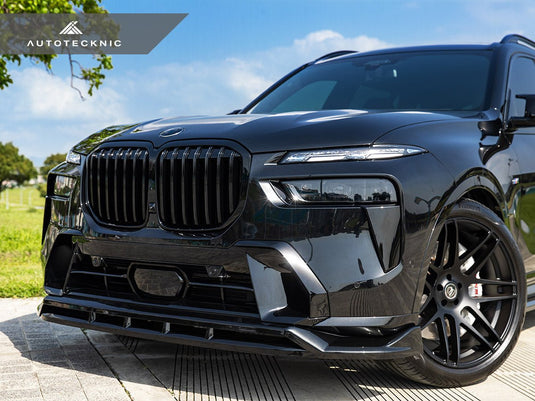 BMW G07 X7 LCI - Painted Glazing Black Front Grilles - FSPE