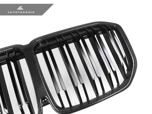 BMW G07 X7 Pre - LCI - Dual - Slats Dry Carbon Front Grilles - FSPE
