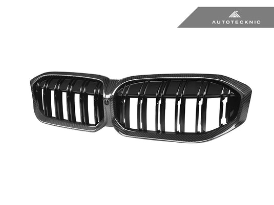 BMW G20 3 - Series LCI - Dry Carbon Fiber Dual - Slat Front Grilles - FSPE