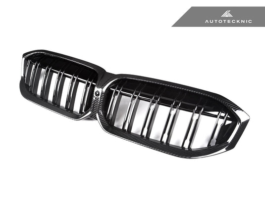 BMW G20 3 - Series LCI - Dry Carbon Fiber Dual - Slat Front Grilles - FSPE