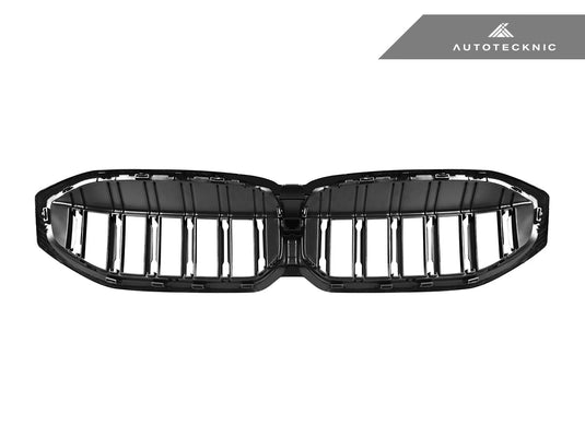 BMW G20 3 - Series LCI - Dry Carbon Fiber Dual - Slat Front Grilles - FSPE