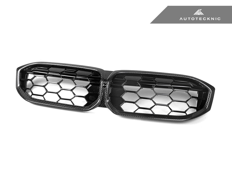Load image into Gallery viewer, BMW G20 3 - Series LCI - Dry Carbon Fiber Honeycomb Front Grilles - FSPE
