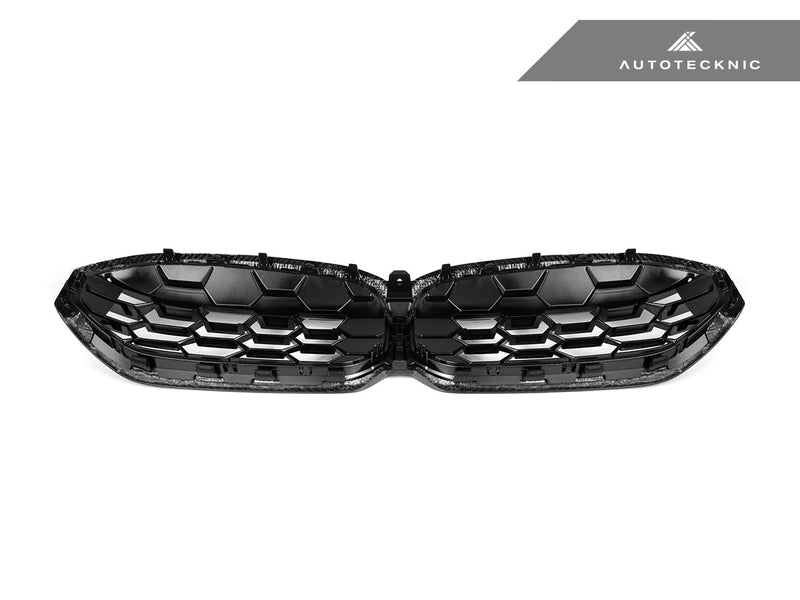 Load image into Gallery viewer, BMW G20 3 - Series LCI - Dry Carbon Fiber Honeycomb Front Grilles - FSPE
