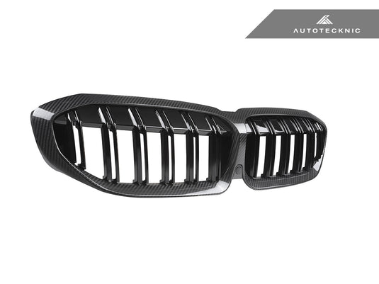 BMW G20 3 - Series Pre - LCI - Dry Carbon Fiber Dual - Slats Front Grilles - FSPE