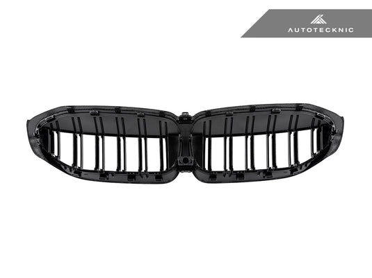 BMW G20 3 - Series Pre - LCI - Dry Carbon Fiber Dual - Slats Front Grilles - FSPE
