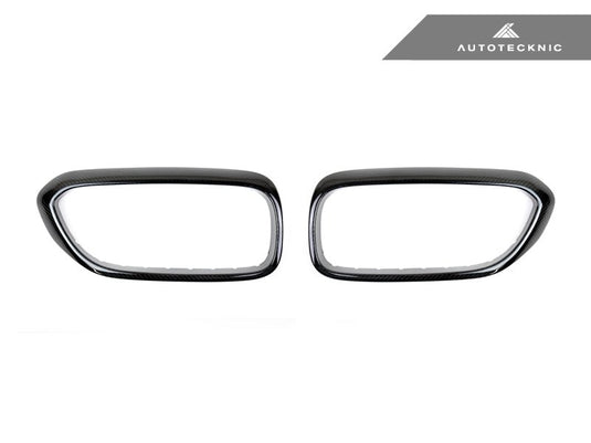 BMW G30 5 - Series - Dry Carbon Fiber Front Grille Covers - FSPE