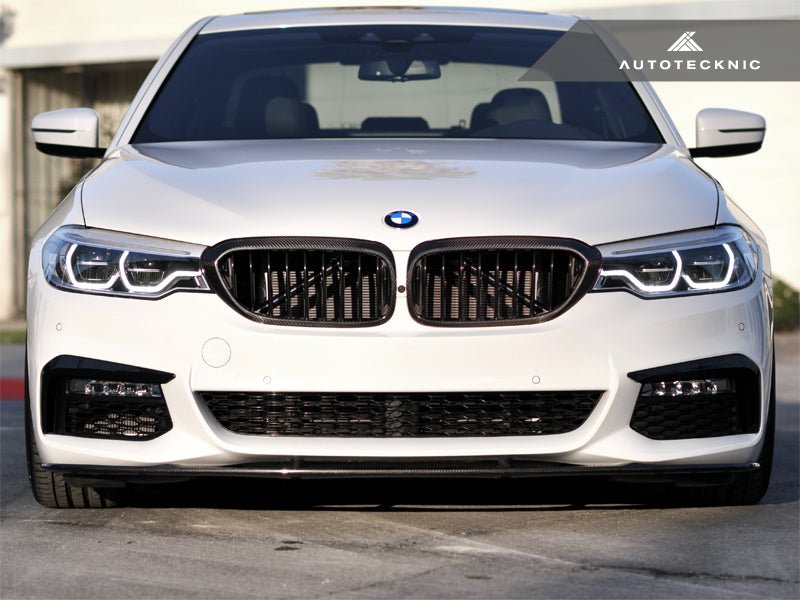 Load image into Gallery viewer, BMW G30 5 - Series - Dry Carbon Fiber Front Grille Covers - FSPE
