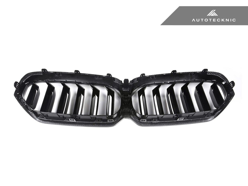 Load image into Gallery viewer, BMW G30 5 - Series LCI - Dry Carbon Fiber Dual - Slats Front Grilles - FSPE

