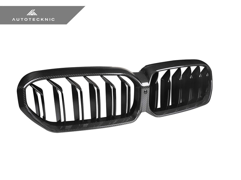 Load image into Gallery viewer, BMW G30 5 - Series LCI - Dry Carbon Fiber Dual - Slats Front Grilles - FSPE

