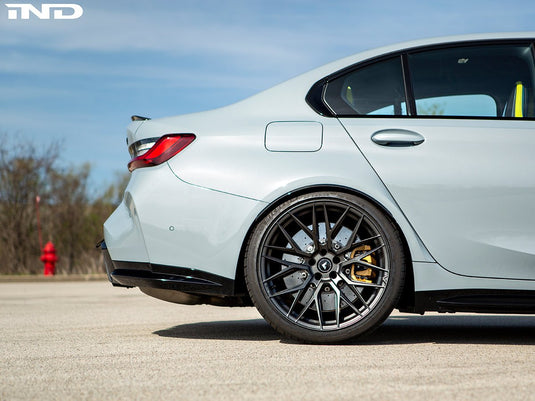 BMW G80 M3 - Carbon Fiber Rear Wheel Arch Extension Set - FSPE