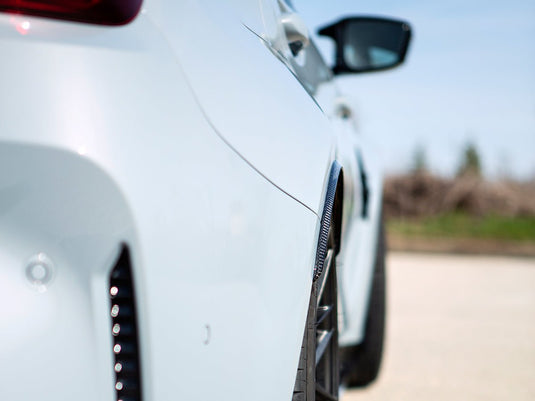 BMW G80 M3 - Carbon Fiber Rear Wheel Arch Extension Set - FSPE