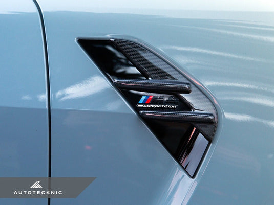 BMW G80 M3 | G82/ G83 M4 Dry Carbon Fiber Fender Trim Set - FSPE
