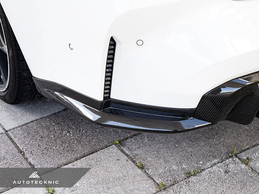 BMW G80 M3 | G82 M4 - Dry Carbon OEM - Spec Rear Splitter Set - FSPE