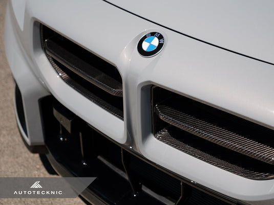 BMW G87 M2 - Dry Carbon Motorsport Front Grilles - FSPE