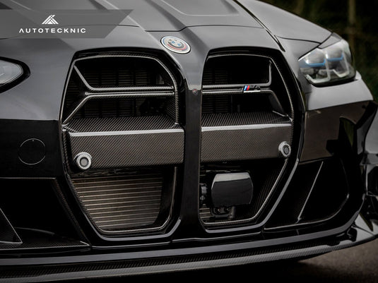BMW G8X M3/ M4 - Dry Carbon Competizione GT4 Front Grille - FSPE