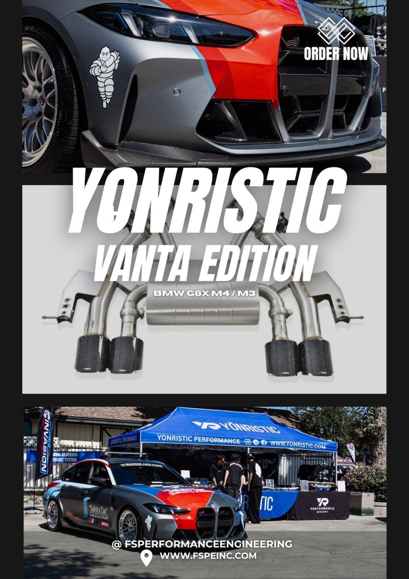 Load image into Gallery viewer, BMW G8X M3 M4 VANTA Edition Exhaust System - FSPE
