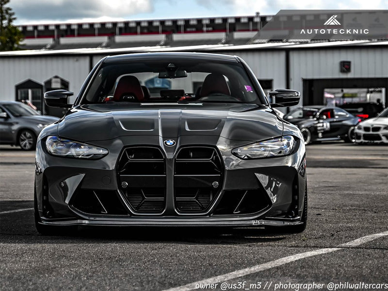 Load image into Gallery viewer, BMW G8X M3/M4 Competizione Sport Gloss Black Front Grilles - FSPE
