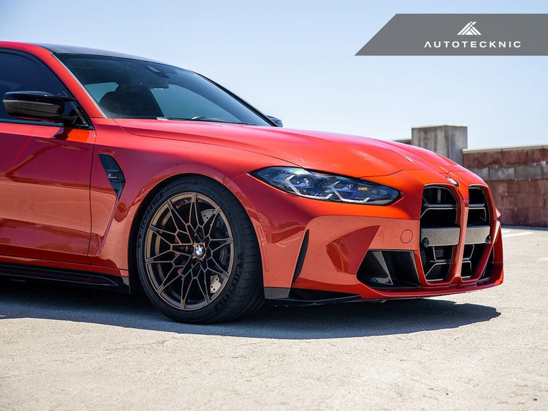 Load image into Gallery viewer, BMW G8X M3/M4 Competizione Sport Gloss Black Front Grilles - FSPE
