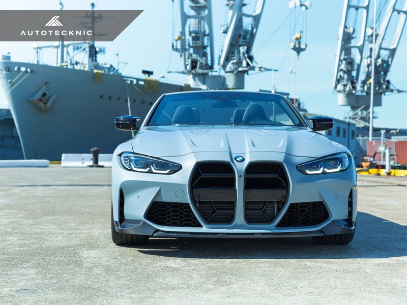 Load image into Gallery viewer, BMW G8X M3/M4 Competizione Sport Gloss Black Front Grilles - FSPE
