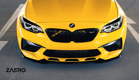 BMW M2 (F87) (2019+) Competition EVO - S Front Splitter (Lip) - FSPE