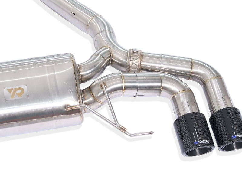 Load image into Gallery viewer, BMW M8 F91 / F92 / F93 Racing Valved Exhaust System - FSPE
