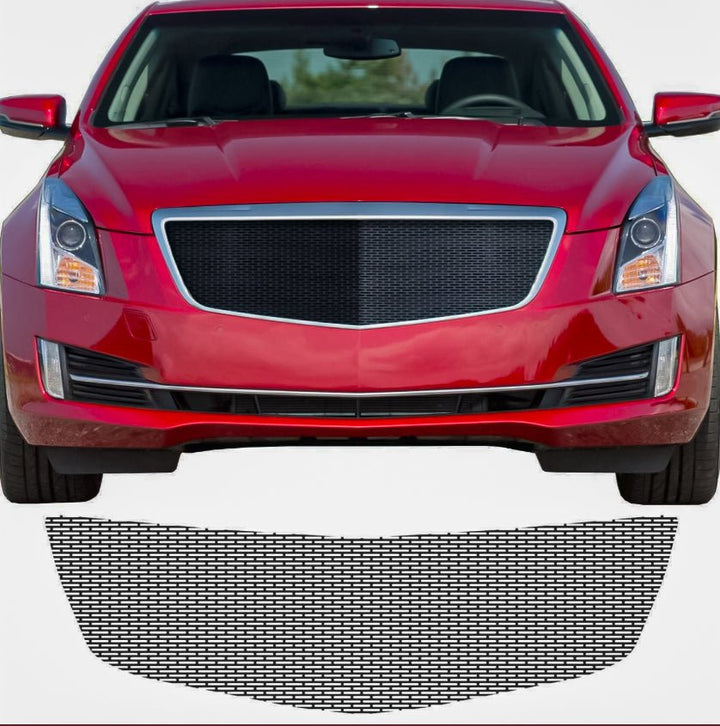 thumbnail image 2 of Gloss Black Front Upper Grille Trim For Cadillac ATS 2013-2014 – JX Direct Replacement – 2PCS 2 of 4