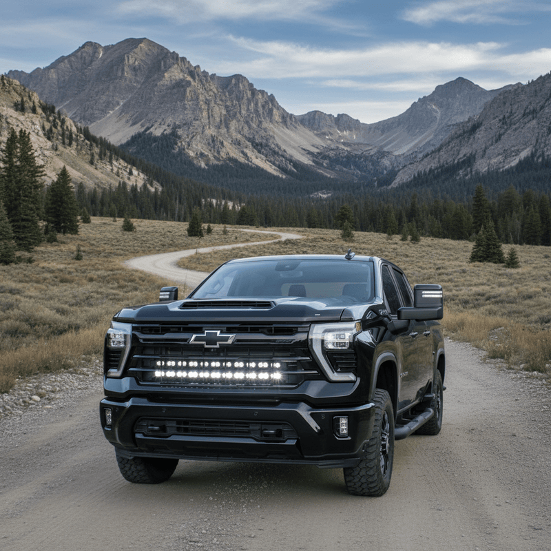 Load image into Gallery viewer, Chevrolet Silverado 2500/3500HD Dual 40 - Inch Light Bars (2020 - 2026) - PRO - FSPE
