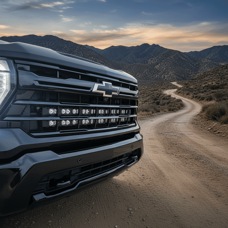 Load image into Gallery viewer, Chevrolet Silverado 2500/3500HD Dual 40 - Inch Light Bars (2020 - 2026) - PRO - FSPE
