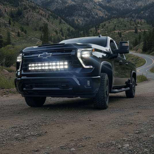 Chevrolet Silverado 2500/3500HD Dual 40 - Inch Light Bars (2020 - 2026) - PRO - FSPE