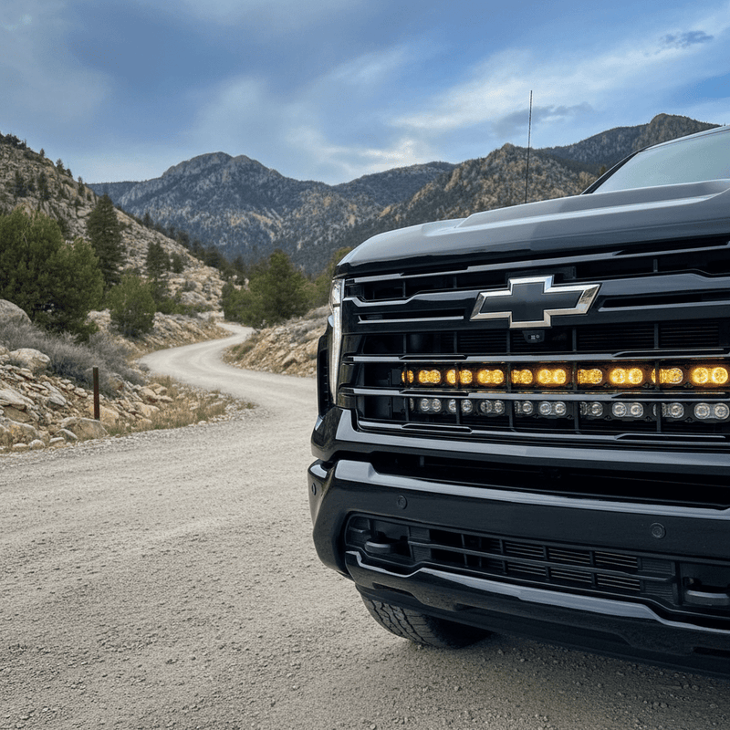 Load image into Gallery viewer, Chevrolet Silverado 2500/3500HD Single 40in Light Bar (2020 - 2026) - PRO - FSPE
