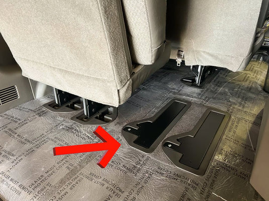 Chevy Express / GMC Savana 3500 Seat Blanking Plates (pair) - FSPE
