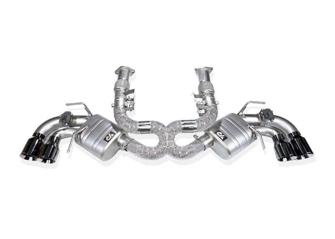 Corvette C8 Stingray (AFM) X - pipe Exhaust System VANTA Edition - FSPE