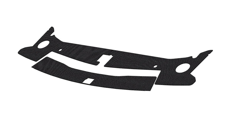 SAVADICAR Engine Hood Side Dust Covers For Dodge Challenger 2015-2023 - 4PC Kit