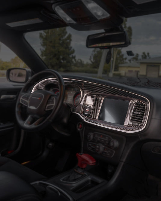 Dodge Charger (2015 - 2023) Carbon Fiber Full Trim Kit - FSPE