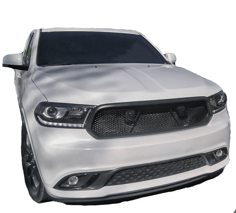 thumbnail image 2 of TESIN Carbon Fiber Style Front Grille Inserts For Dodge Durango 2011-2020 - 2Pcs 2 of 3