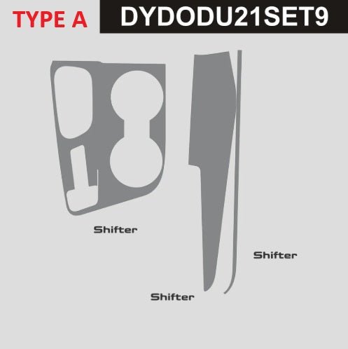 Dodge Durango (2021 - 2025) Carbon Fiber Shifter Trim - FSPE