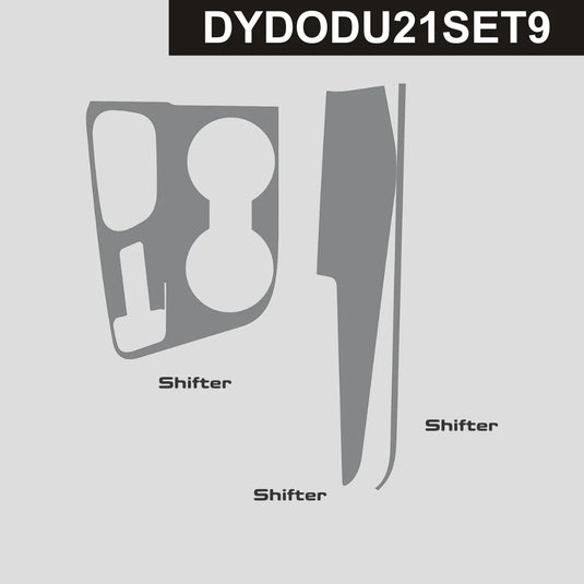 Dodge Durango (2021 - 2025) Carbon Fiber Shifter Trim - FSPE