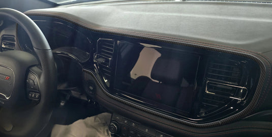 Dodge Durango (2021 - 2025) Carbon Fiber Speedo Surround Trim - FSPE