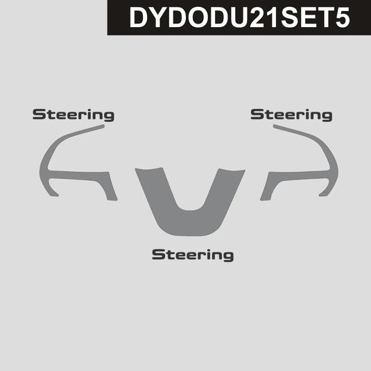 Dodge Durango (2021 - 2025) Carbon Fiber Steering Trim - FSPE