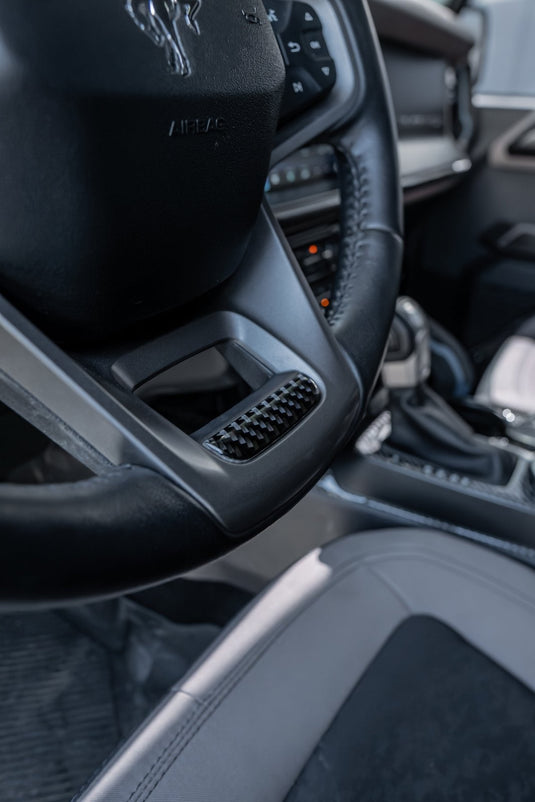 Ford Bronco (2021-2023) Carbon Fiber Inner Vents And Steering Accent - FSPE