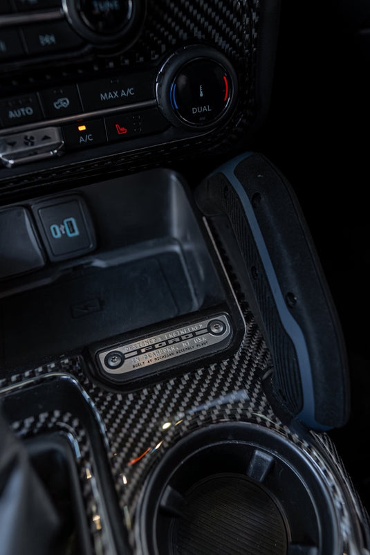 Ford Bronco (2021-2023) Carbon Fiber Shifter Console Trim - FSPE
