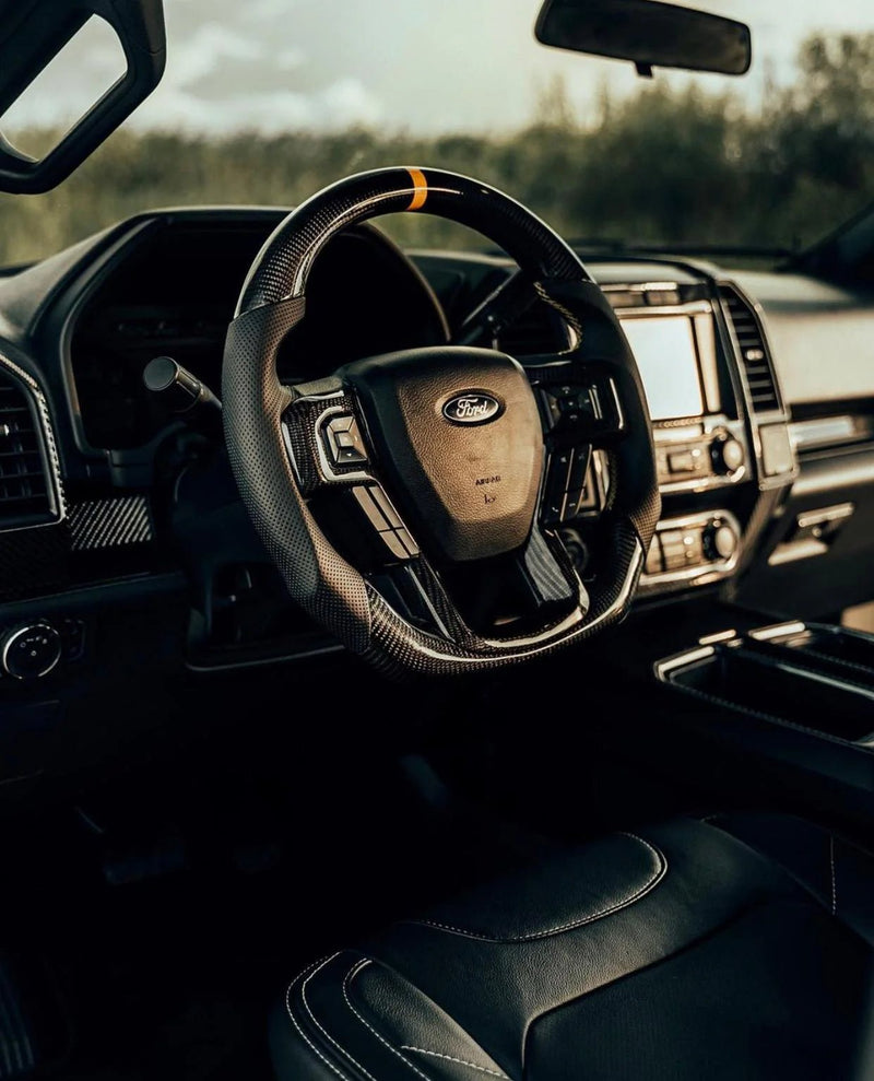 Load image into Gallery viewer, Ford F - 150 (2015 - 2020) Steering Wheel (button surround trims included) - FSPE
