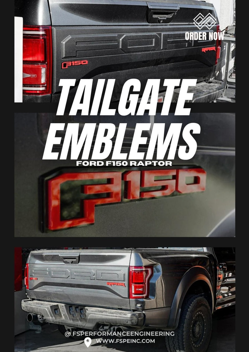 Load image into Gallery viewer, Ford F150 Raptor (2017 - 2020) Tailgate Emblems - FSPE
