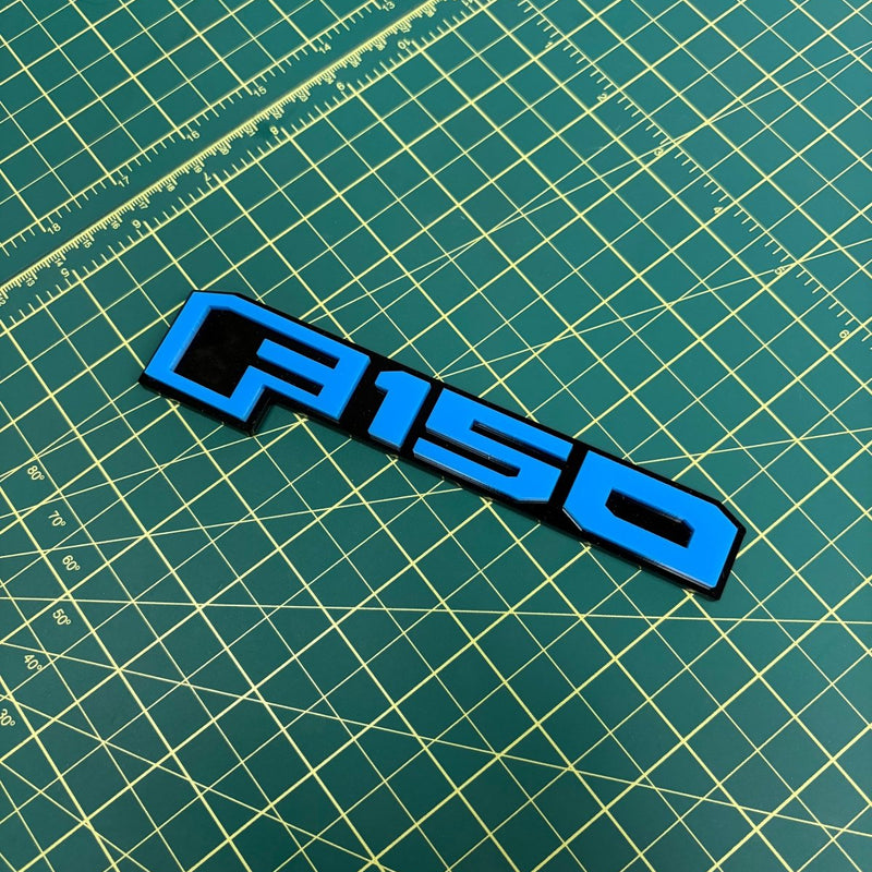 Load image into Gallery viewer, Ford F150 Raptor (2017-2020) Tailgate Emblems - FSPE Nitrous Blue
