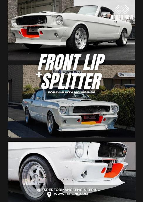 Ford Mustang (1965 - 1966) Front Lip & Splitter (for GT350 Apron) - FSPE
